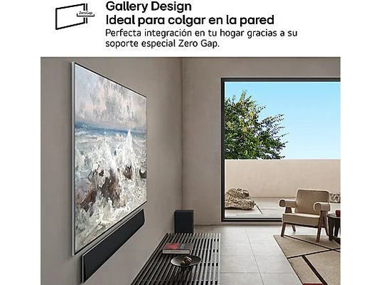 TV OLED 77" - LG OLED77G54LW, OLED 4K, Procesador Inteligente α11 AI Processor 4K Gen2, Smart TV, Rocky Black