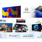 TV QLED 50" - TCL 50P7K, UHD 4K, AiPQ Processor, Smart TV, DVB-T2, 60 Hz, Pantalla HVA, Dolby Atmos, Negro