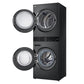LG WT1210BBF.APBQKIS Lavasecadora Independiente de Carga Frontal 12Kg/22Kg A Negra