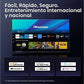 TV LED 65" - Hisense 65A6Q, UHD 4K, Quad Core/MT9603, IA 4K Upscaler, Modo Juego Plus, Control por voz, Negro