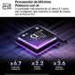 TV OLED 65 - LG OLED65G54LW, OLED 4K, Procesador Inteligente α11 AI Processor 4K Gen2, Smart TV, Rocky Black