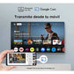 TV QLED 50" - TCL 50P7K, UHD 4K, AiPQ Processor, Smart TV, DVB-T2, 60 Hz, Pantalla HVA, Dolby Atmos, Negro